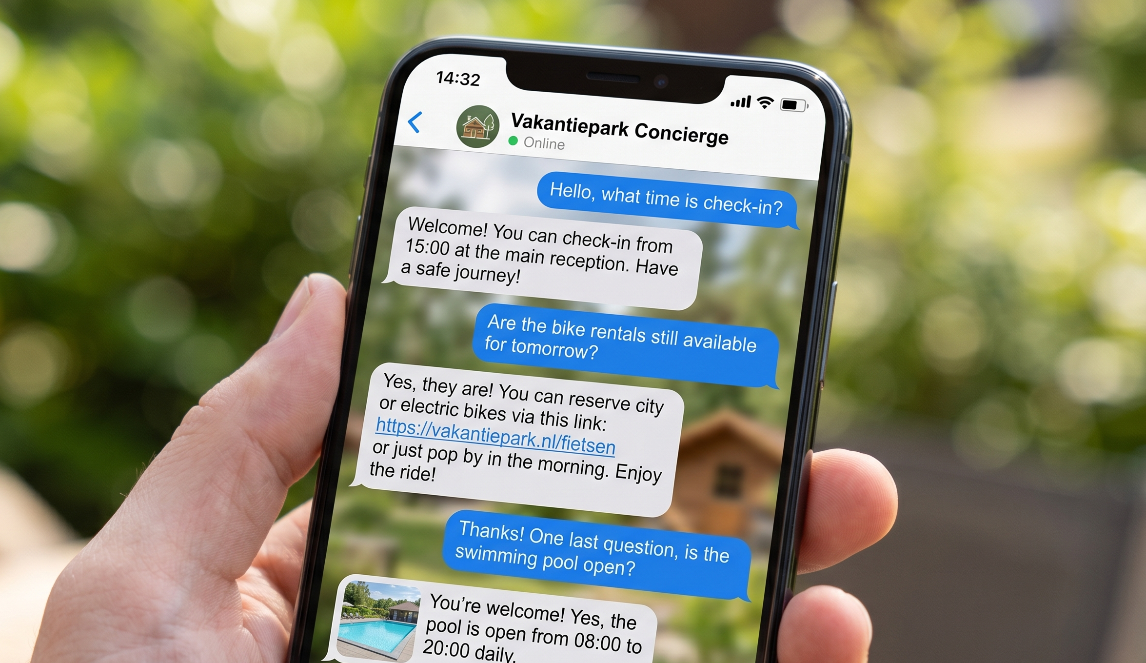 Revtek digitale conciërge via WhatsApp
